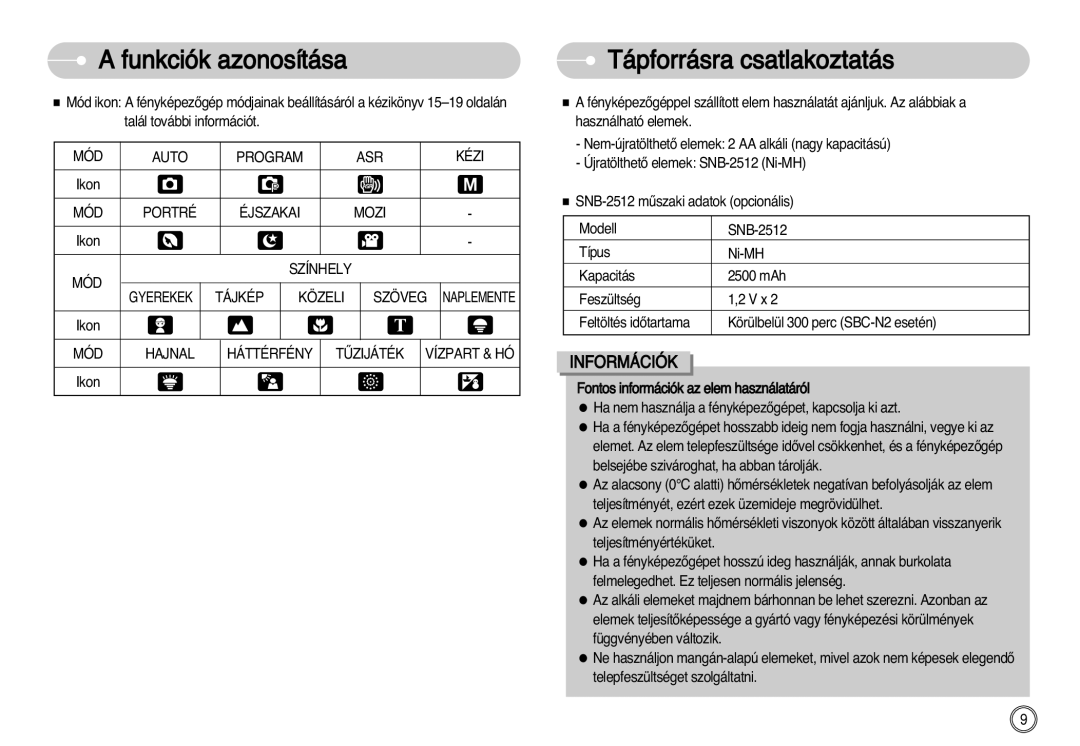 Samsung EC-D60ZZBHB/DE manual Tápforrásra csatlakoztatás, Talál további információt, Gyerekek Tájkép, Szöveg 