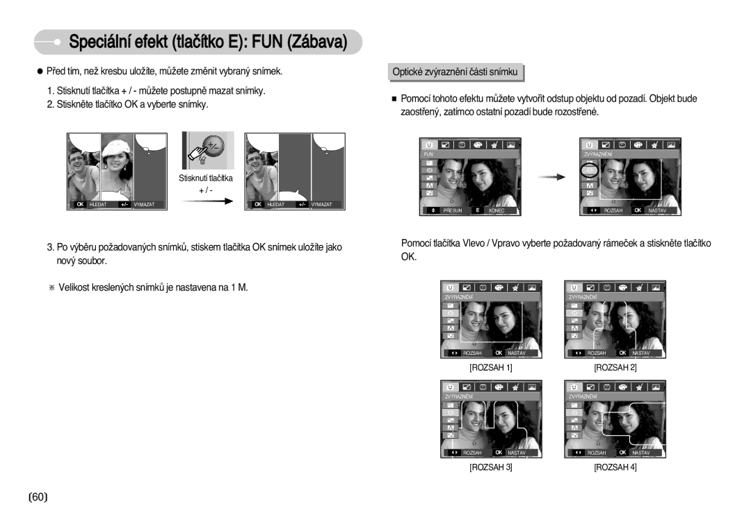 Samsung EC-D60ZZBHB/DE, EC-D75ZZBDB/DE, EC-D70ZZSDB/DE, EC-D60ZZSHB/DE, EC-D70ZZBDB/DE manual FUN=6 