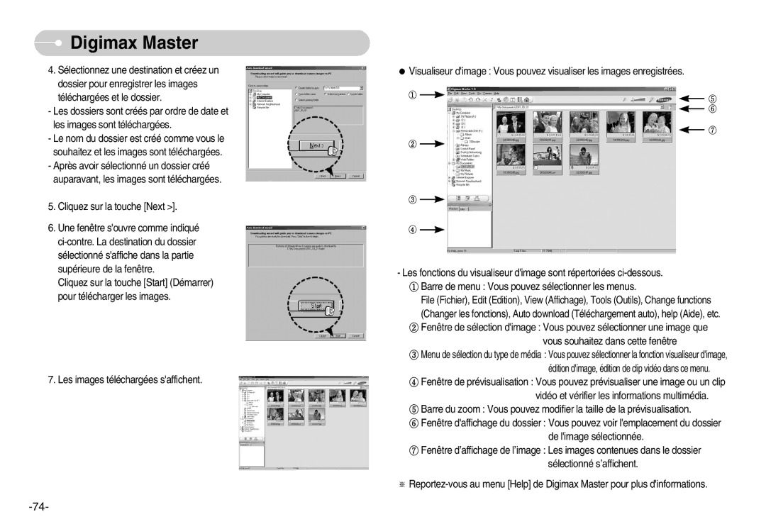 Samsung EC-D830ZBBF/E1, EC-D830ZB01KFR, EC-D830ZSBF/E1 manual Digimax Master 