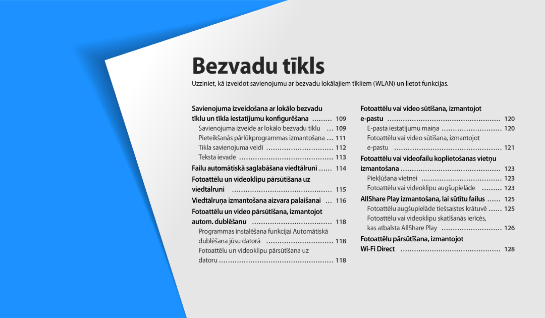 Samsung EC-DV150FBPBE2, EC-DV150FBPWE2 manual Bezvadu tīkls, AllShare Play izmantošana, lai sūtītu failus …… 