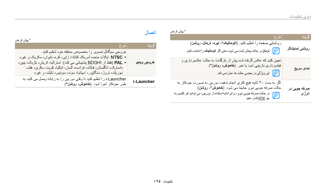 Samsung EC-DV180FBDPSA, EC-DV180FBDBSA, EC-DV180FBDWSA manual لاصتا 