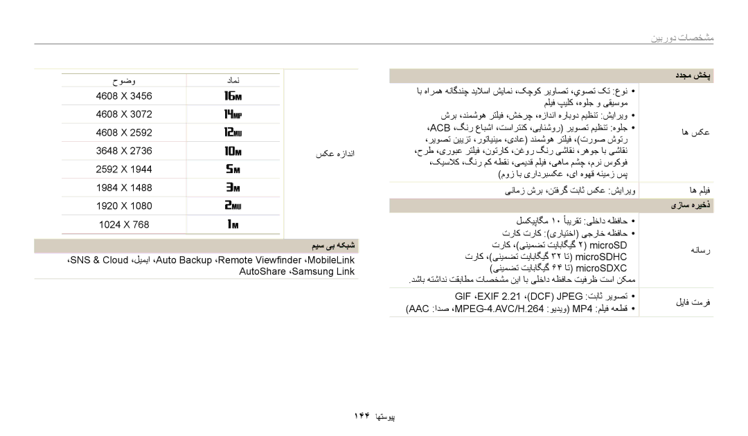 Samsung EC-DV180FBDBSA, EC-DV180FBDPSA, EC-DV180FBDWSA حوضو دامن, سکع هزادنا, 1984 X 1920 X 1024 X, میس یب هکبش, یزاس هریخذ 