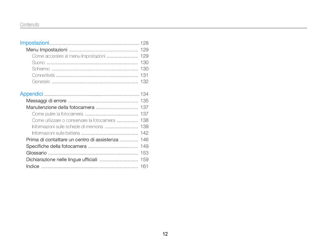 Samsung EC-DV300FDDRME, EC-DV300FBPBE1, EC-DV300FBPUE1, EC-DV300FDDUME, EC-DV300FDDBME manual 128 