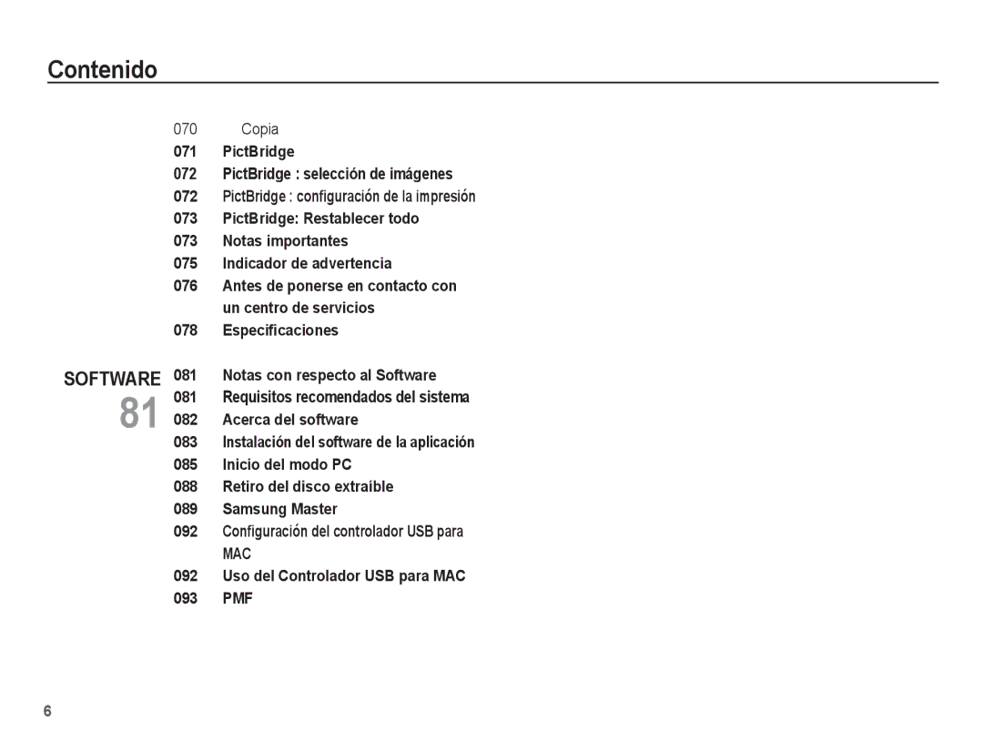 Samsung EC-ES10ZSBA/ES, EC-ES10ZPBA/E1, EC-ES10ZWBA/ZA, EC-ES10ZSBA/ZA, EC-ES10ZWBA/ES, EC-ES10ZBBA/E3, EC-ES10ZBBA/E1 Copia 