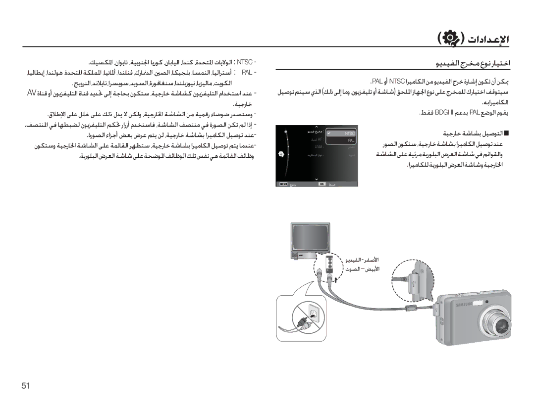 Samsung EC-ES10ZPBA/SA, EC-ES10ZSBA/ZA manual ǞƁǋƸƱŽȚȟǍƈžȬǞſȤƾƸƄųȚ, ǀƸűȤƾų, ƎŮȚǍƸžƾƳŽȚ, ǓƲź Bdghi ǛŸǋŮ PAL Ǖǥǟžț ȳǞƲƁ 