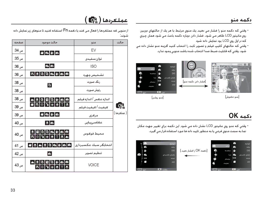 Samsung EC-ES15ZSBA/SA, EC-ES15ZBBA/E1, EC-ES15ZBDA/ME, EC-ES15ZWBA/SA manual ƾƀȢǍɳƴƵŸ, Ǟƶž ǝƵżȢ, OK ǝƵżȢ, ȢǞűǞž ǁŽƾŲ 