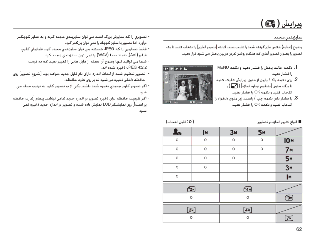 Samsung EC-ES15ZSDA/ME, EC-ES15ZBBA/E1 manual ǏɭȚǍɭȶ, ȢǋƆž ȸǋƶŮǎƁƾŴ, ǊſȚ ȵǋŵ ȵǍǥųȣ Jpeg, ȚƾƈƄſȚ ǚŮƾŻ o, ǊƸƀȢ Ȥƾƪź ȚȤ 