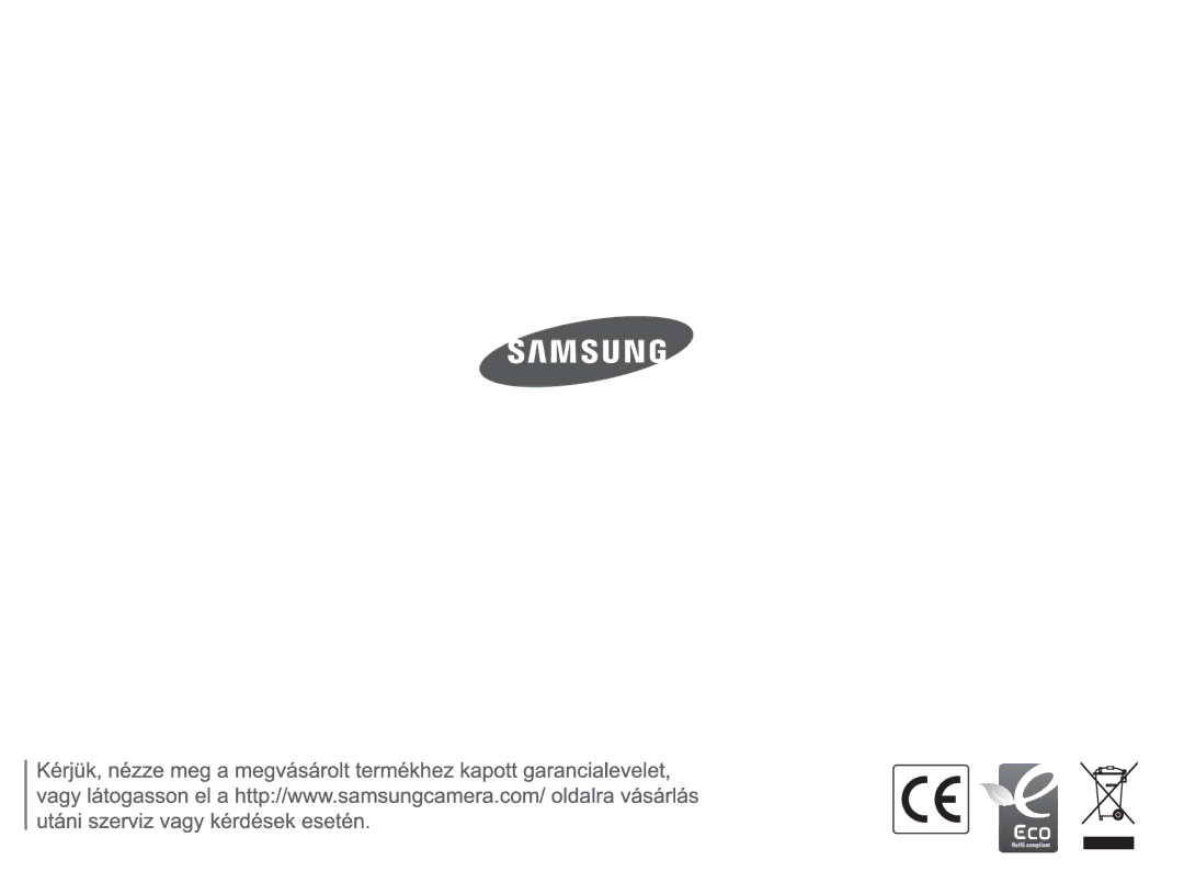 Samsung EC-ES17ZZBAPE2, EC-ES17ZZBABE1, EC-ES17ZZBABIT, EC-ES17ZZBAWE3, EC-ES17ZZBASE3, EC-ES17ZZBABE3, EC-ES17ZZBAPE3 manual 