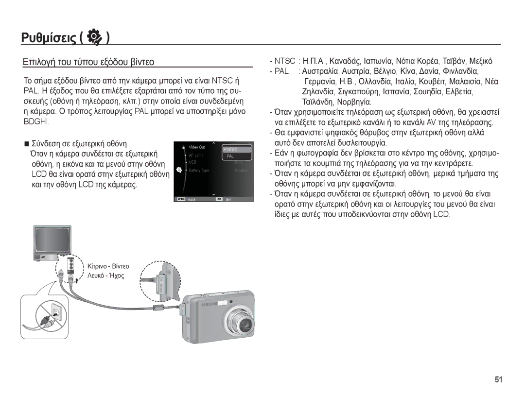 Samsung EC-ES17ZZBASE3, EC-ES17ZZBABE3 manual ǼʌȚȜȠȖȒ ĲȠȣ ĲȪʌȠȣ İȟȩįȠȣ ȕȓȞĲİȠ 