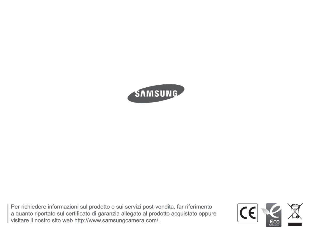 Samsung EC-ES17ZZBASIT, EC-ES17ZZBABIT manual 