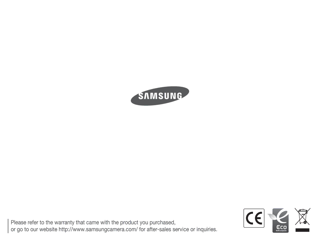 Samsung EC-ES20ZZDASME, EC-ES20ZZBASFR, EC-ES20ZZBABE1, EC-ES20ZZBABFR, EC-ES20ZZBAWIT, EC-ES20ZZBAPIT, EC-ES20ZZBASIT manual 