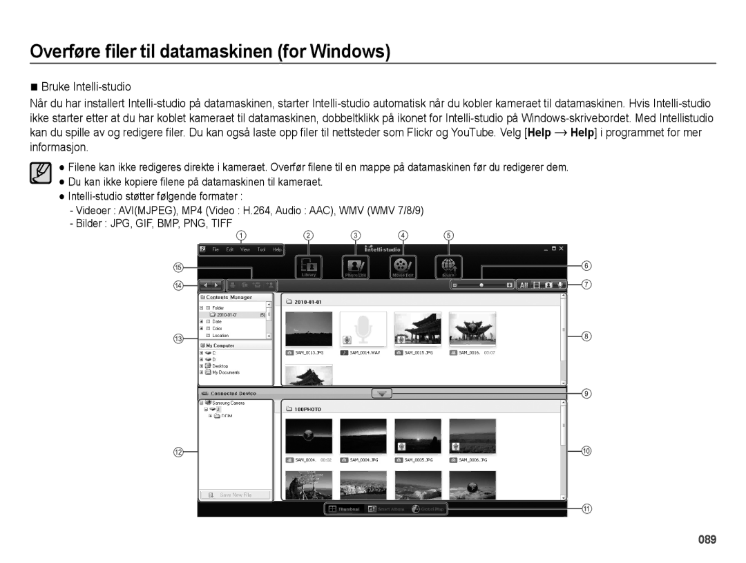 Samsung EC-ES25ZZBALE2, EC-ES25ZZBASE2, EC-ES25ZZBABE2, EC-ES25ZZBARE2 manual 089 