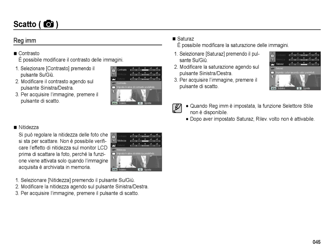 Samsung EC-ES28ZZDABME, EC-ES28ZZBABE1, EC-ES28ZZDAPME, EC-ES28ZZDAEME, EC-ES28ZZDASME manual Reg imm 