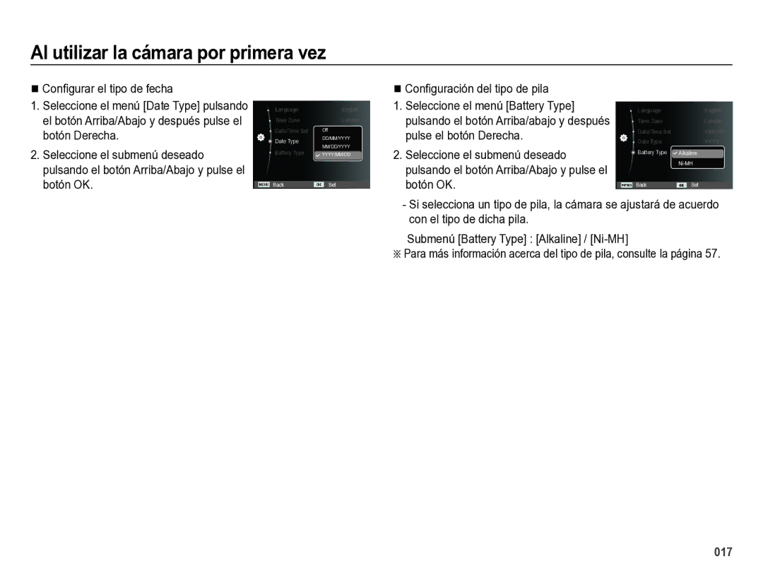 Samsung EC-ES28ZZBABE1 manual 017 