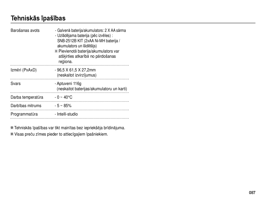 Samsung EC-ES28ZZBASE2 manual Barošanas avots, Akumulators un lādētājs, Atšķirties atkarībā no pārdošanas, Reģiona 