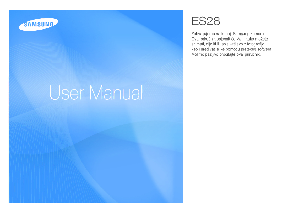 Samsung EC-ES28ZZBABE3, EC-ES28ZZBASE3 manual 