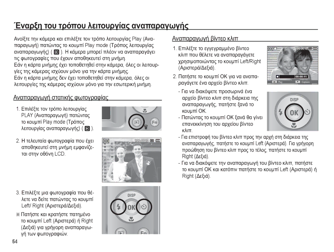 Samsung EC-ES55ZBBP/E3, EC-ES55ZABP/E3, EC-ES55ZPBP/E3 ǱȞĮȡȟȘ ĲȠȣ ĲȡȩʌȠȣ ȜİȚĲȠȣȡȖȓĮȢ ĮȞĮʌĮȡĮȖȦȖȒȢ, ǸȞĮʌĮȡĮȖȦȖȒ ȕȓȞĲİȠ țȜȚʌ 