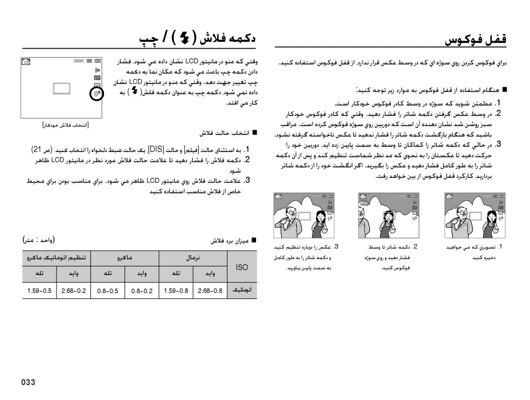 Samsung EC-ES65ZZBPSE1, EC-ES65ZZBPBE1, EC-ES65ZZDPSME, EC-ES65ZZDPBME, EC-ES65ZZBPRE1, EC-ES65ZZBPPE1 manual سوكوف لفق 