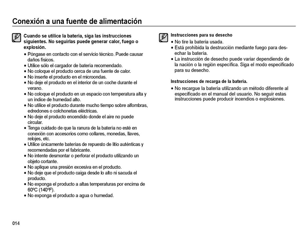 Samsung EC-ES65ZZBPWCA, EC-ES67ZZBPBE1, EC-ES65ZZBPBE1, EC-ES65ZZBPRE1, EC-ES67ZZBPRE1, EC-ES65ZZBPWE1, EC-ES67ZZBPPE1 manual 014 