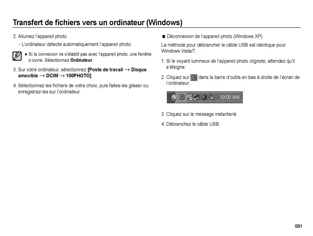 Samsung EC-ES73ZZBPBE1, EC-ES74ZZBDBE1 manual 091 