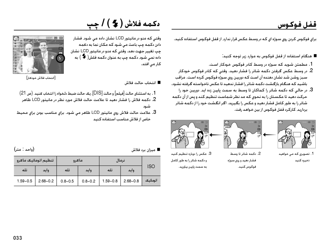 Samsung EC-ES75ZZBPUZA, EC-ES75ZZBPSE1, EC-ES75ZZBPBE1, EC-ES75ZZBPRZA, EC-ES75ZZBPUE1, EC-ES75ZZBPBZA manual سوكوف لفق 