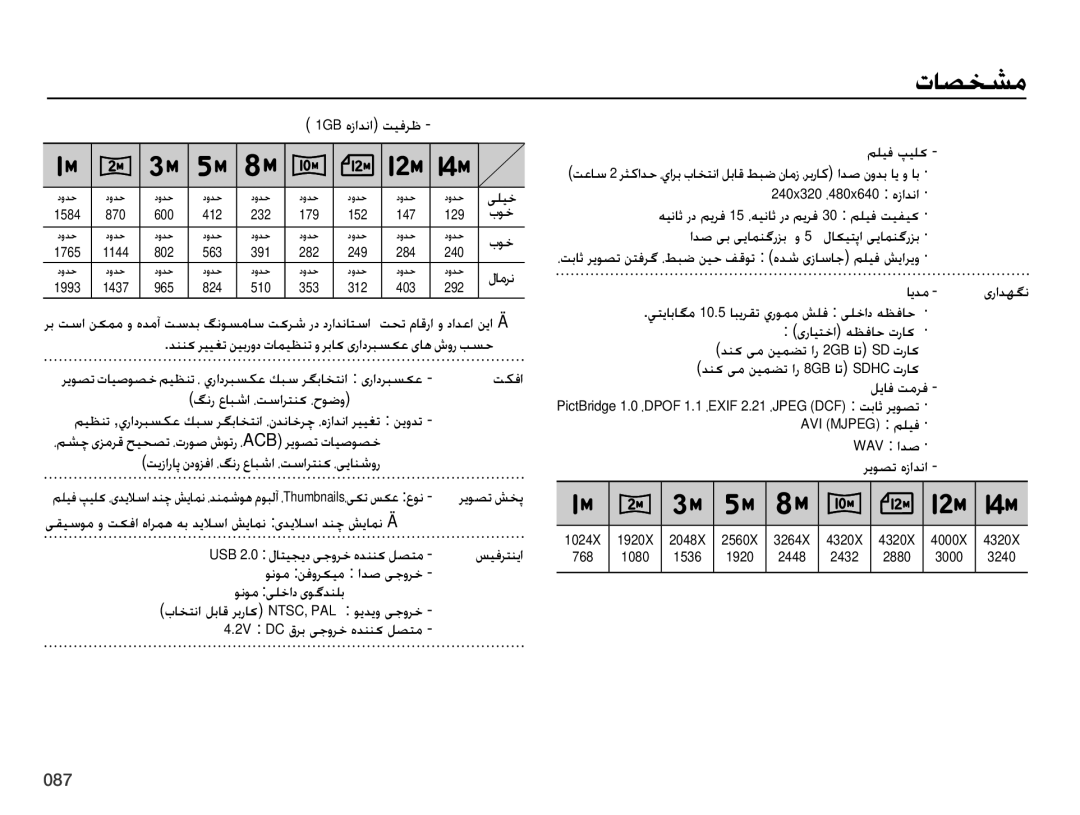 Samsung EC-ES75ZZBPRDY, EC-ES75ZZBPSE1, EC-ES75ZZBPBE1 1GB هزادنا تیفرظ, تیزاراپ ندوزفا ،گنر عابشا ،تسارتنک ،ییانشور, ایدم 