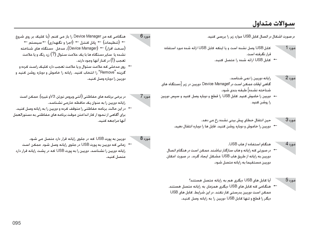 Samsung EC-ES75ZZBPOSA, EC-ES75ZZBPSE1 لوادتم تلااوس, دروم, هتخانش یاه هاگتسد لخدم , Device Manager  رازفا تخس, دینک لصتم 