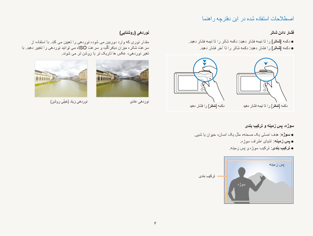 Samsung EC-ES90ZZBPUAE, EC-ES90ZZDPSME, EC-ES90ZZDPUME manual امنهار هچرتفد نیا رد هدش هدافتسا تاحلاطصا, ییانشور یهدرون 