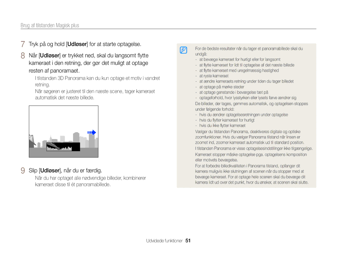 Samsung EC-EX2FZZBPBE2, EC-EX2FZZBPWE2 manual Slip Udløser, når du er færdig 