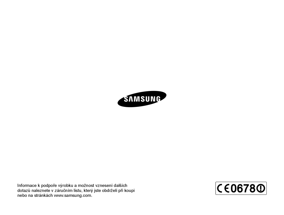 Samsung EC-EX2FZZBPWE3, EC-EX2FZZBPBE3 manual 