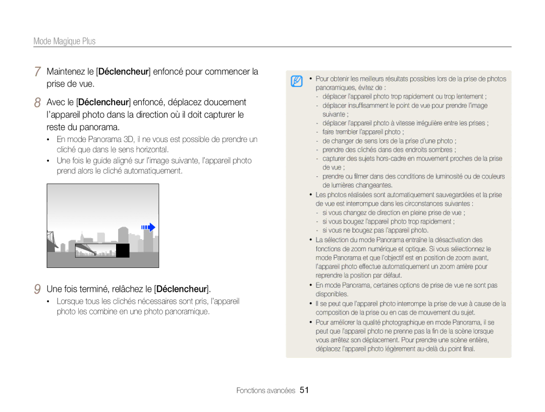 Samsung EC-EX2FZZBPBFR, EC-EX2FZZBPWFR manual Une fois terminé, relâchez le Déclencheur 