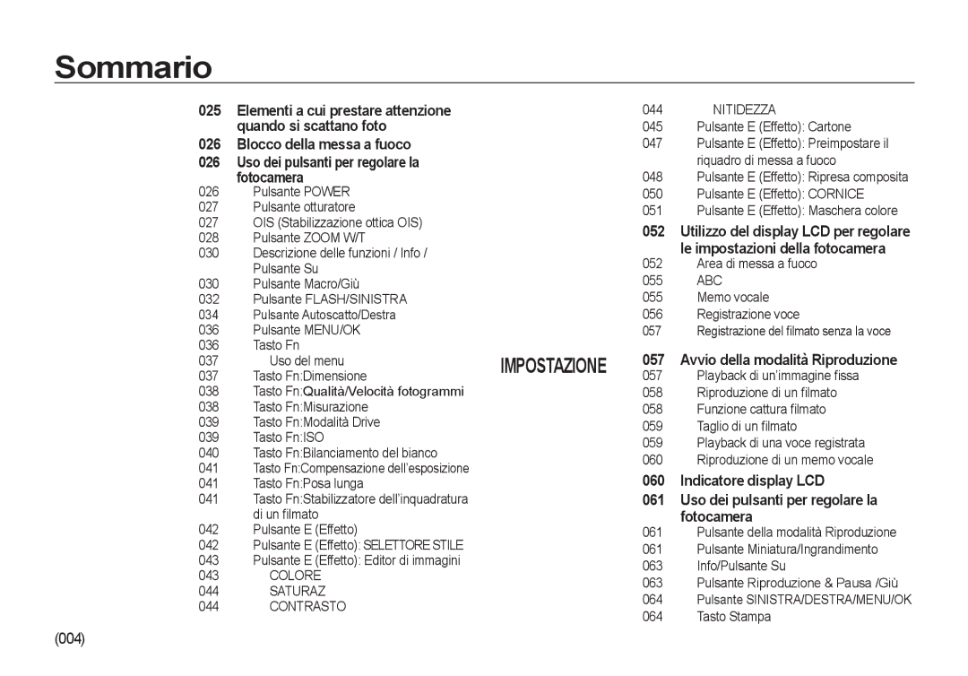 Samsung EC-I100ZGBA/IT, EC-I100ZGBA/E3, EC-I100ZSBA/E3, EC-I100ZRBA/E3, EC-I100ZBBA/E3 004, Avvio della modalità Riproduzione 