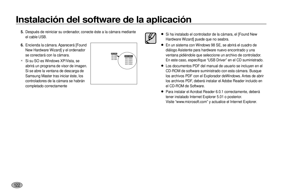 Samsung EC-I100ZBBA/E3, EC-I100ZGBA/E3, EC-I100ZSBA/E3, EC-I100ZRBA/E3, EC-I100ZSBA/E1 manual 122 