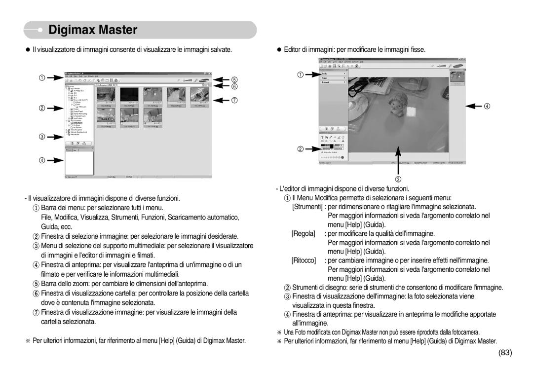 Samsung EC-I6ZZZBBB/DE, EC-I6ZZZBBB/E1 manual Digimax Master 