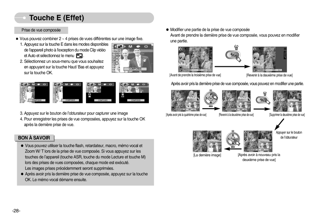 Samsung EC-I6ZZZBBB/FR, EC-I6ZZZSBB/FR, EC-I6ZZZSBA/FR, EC-I6ZZZBBA/FR manual La dernière image 