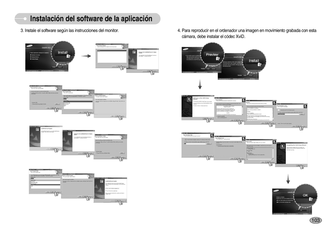 Samsung EC-I70ZZGBB/PT, EC-I70ZZGBC/E1, EC-I70ZZSBA/DE, EC-I70ZZSBD/SP, EC-I70ZZPBE/E1, EC-I70ZZPBD/SP, EC-I70ZZBBD/SP manual 103 