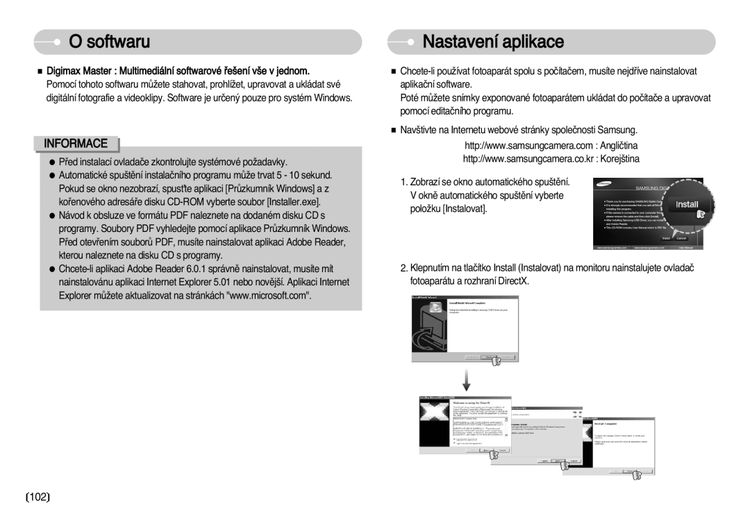 Samsung EC-I70ZZSBA/DE manual Nastavení aplikace 