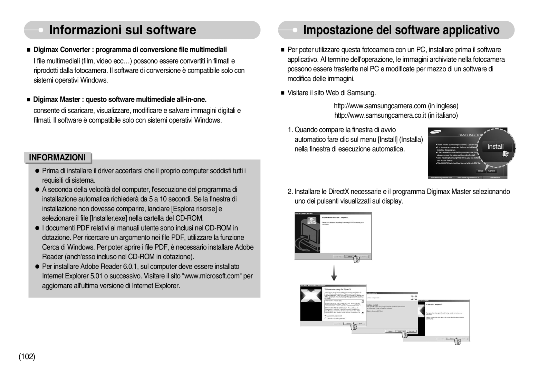 Samsung EC-I70ZZGBB/IT, EC-I70ZZSBA/E1, EC-I70ZZSBA/DE, EC-I70ZZBBA/E1, STC-I70S manual Impostazione del software applicativo 