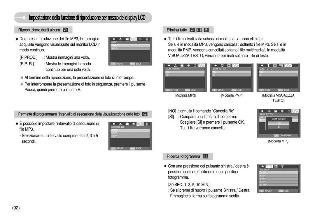 Samsung STC-I70S, EC-I70ZZSBA/E1, EC-I70ZZSBA/DE, EC-I70ZZBBA/E1, EC-I70ZZSBB/IT, EC-I70ZZSBA/IT Mostra immagini una volta 