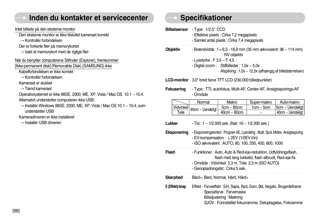 Samsung EC-I70ZZPBA/FI, EC-I70ZZSBC/E2, EC-I70ZZPBC/E2, EC-I70ZZBBC/E2, EC-I70ZZSBA/DE, EC-I70ZZGBC/E2 Specifikationer, Flash 