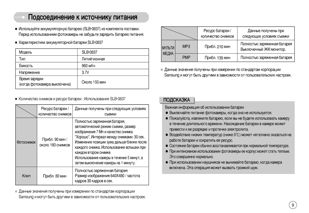 Samsung EC-I70ZZGBA/FR, EC-I70ZZSBC/E2, EC-I70ZZPBC/E2, EC-I70ZZPBA/E1, STC-I70S ÈÓ‰ÒÓÂ‰ËÌÂÌËÂ Í ËÒÚÓ˜ÌËÍÛ ÔËÚ‡ÌËﬂ, ÈéÑëäÄáäÄ 