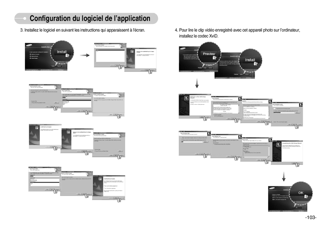 Samsung EC-I70ZZSBA/DE, EC-I70ZZSBC/E2, EC-I70ZZPBC/E2, EC-I70ZZPBA/E1, EC-I70ZZBBB/FR, EC-I70ZZBBA/FR, EC-I70ZZBBC/E2 manual 103 