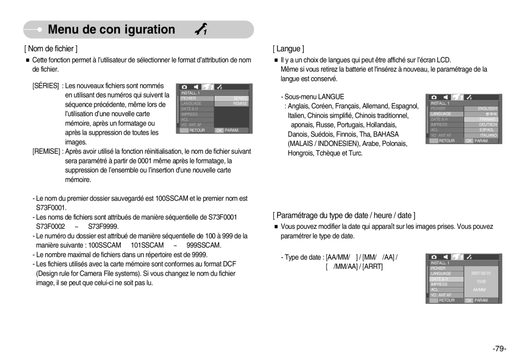 Samsung EC-I70ZZPBB/FR, EC-I70ZZSBC/E2, EC-I70ZZPBC/E2, EC-I70ZZPBA/E1, EC-I70ZZBBB/FR, EC-I70ZZBBA/FR manual Nom de fichier 