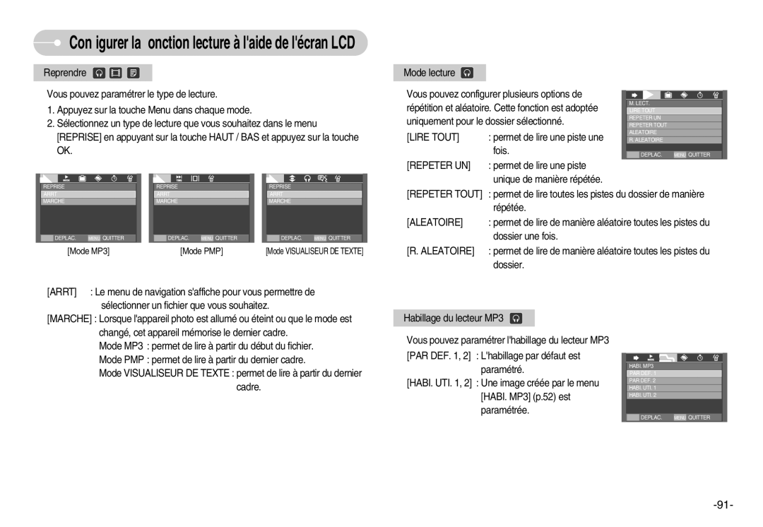 Samsung EC-I70ZZPBA/E1, EC-I70ZZSBC/E2, EC-I70ZZPBC/E2, EC-I70ZZBBB/FR, EC-I70ZZBBA/FR, EC-I70ZZBBC/E2 manual Lire Tout 