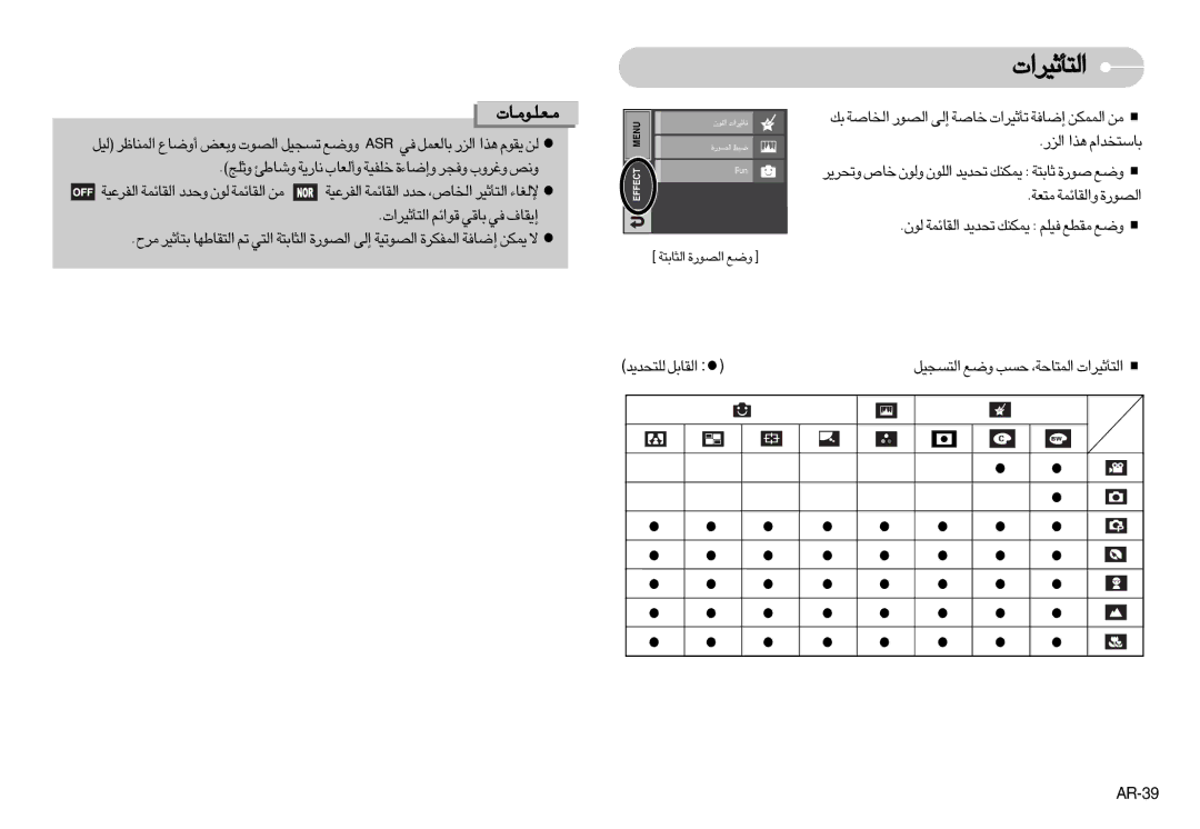 Samsung EC-I7ZZZSBJ/E1, EC-I7ZZZBBA/E1, EC-I7ZZZBBA/FR, EC-I7ZZZBBC/E2, EC-I7ZZZSBC/E2 AR-39, «∞∑Q£Od«‹ Æu«zr UÆw ≠w ≈¥IU· 