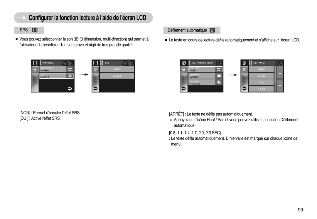 Samsung EC-I7ZZZBBA/FR, EC-I7ZZZBBA/E1, EC-I7ZZZBBC/E2, EC-I7ZZZSBC/E2, EC-I7ZZZSBA/FR, EC-I7ZZZBBB/FR manual Language Sec 