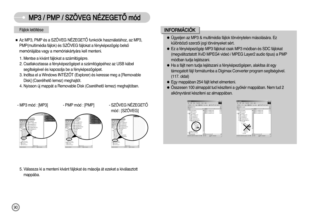 Samsung EC-I7ZZZSBB/FR, EC-I7ZZZBBA/FR, EC-I7ZZZBBA/DE, EC-I7ZZZSBB/DE, EC-I7ZZZBBA/NL, EC-I7ZZZSBA/NL manual Szöveg Nézegetã 