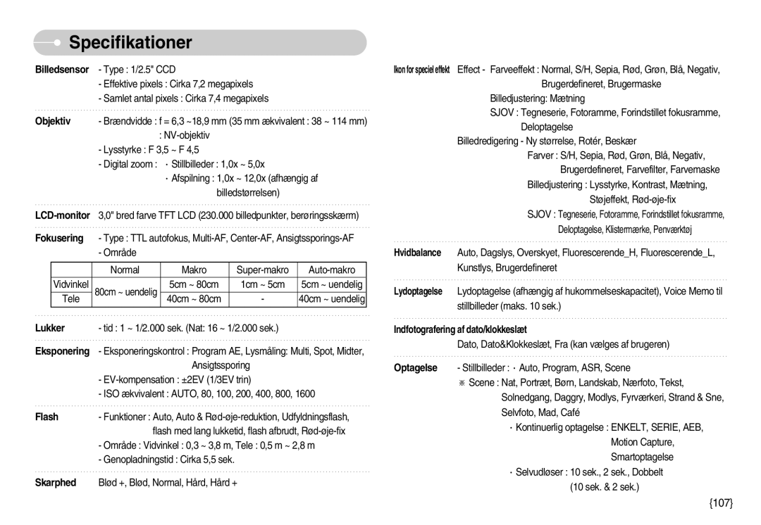 Samsung EC-I7ZZZSBA/FI, EC-I7ZZZBBC/E2, EC-I7ZZZSBC/E2, EC-I7ZZZBBA/DE, EC-I7ZZZSBB/DE, EC-I7ZZZBBA/FI Specifikationer, Lukker 