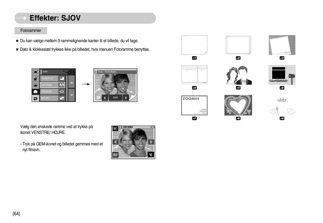 Samsung EC-I7ZZZSBC/E2, EC-I7ZZZBBC/E2, EC-I7ZZZBBA/DE, EC-I7ZZZSBB/DE, EC-I7ZZZSBA/FI, EC-I7ZZZBBA/FI manual FUN / FOTORAM.1 