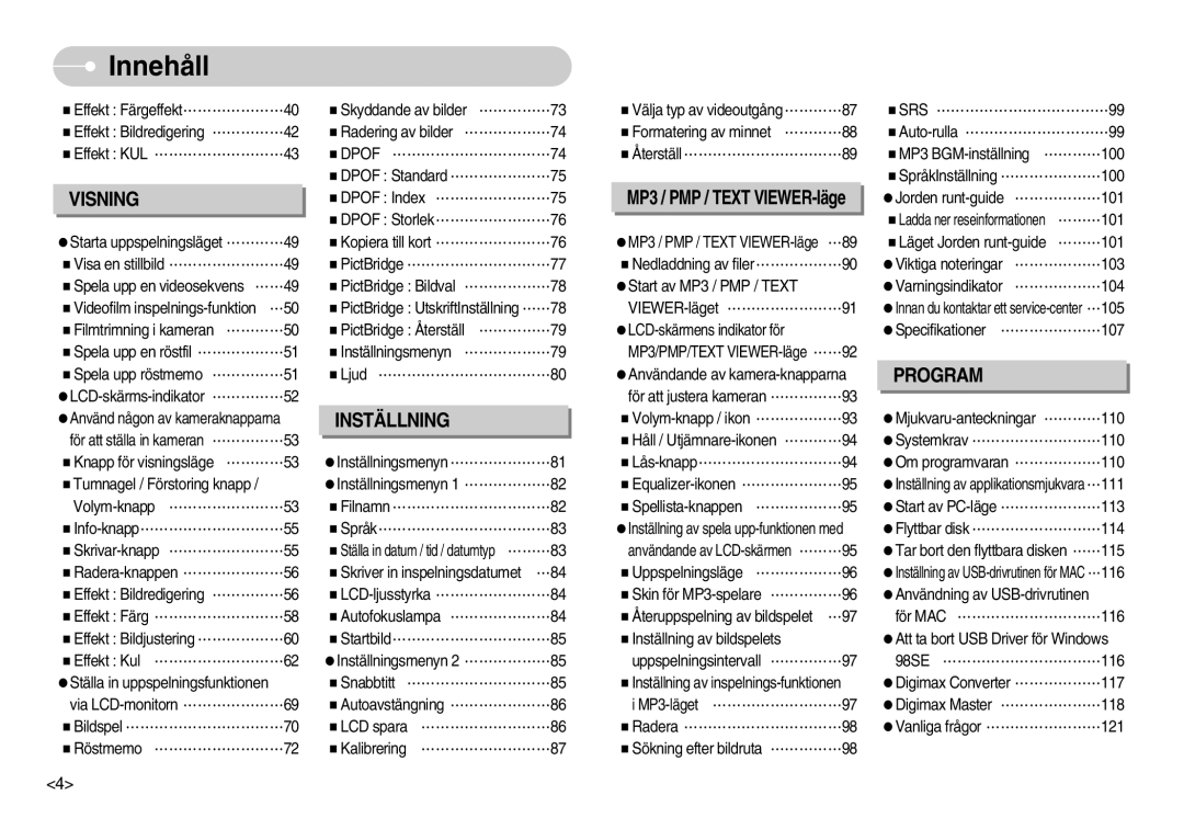 Samsung EC-I7ZZZBBA/FI, EC-I7ZZZBBC/E2, EC-I7ZZZSBC/E2, EC-I7ZZZBBA/DE, EC-I7ZZZSBB/DE, EC-I7ZZZSBA/FI manual Srs, Dpof 